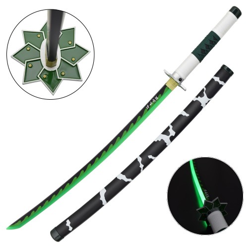 DEMON SLAYER LIGHT UP KATANA (BK), Illuminate your collection with style